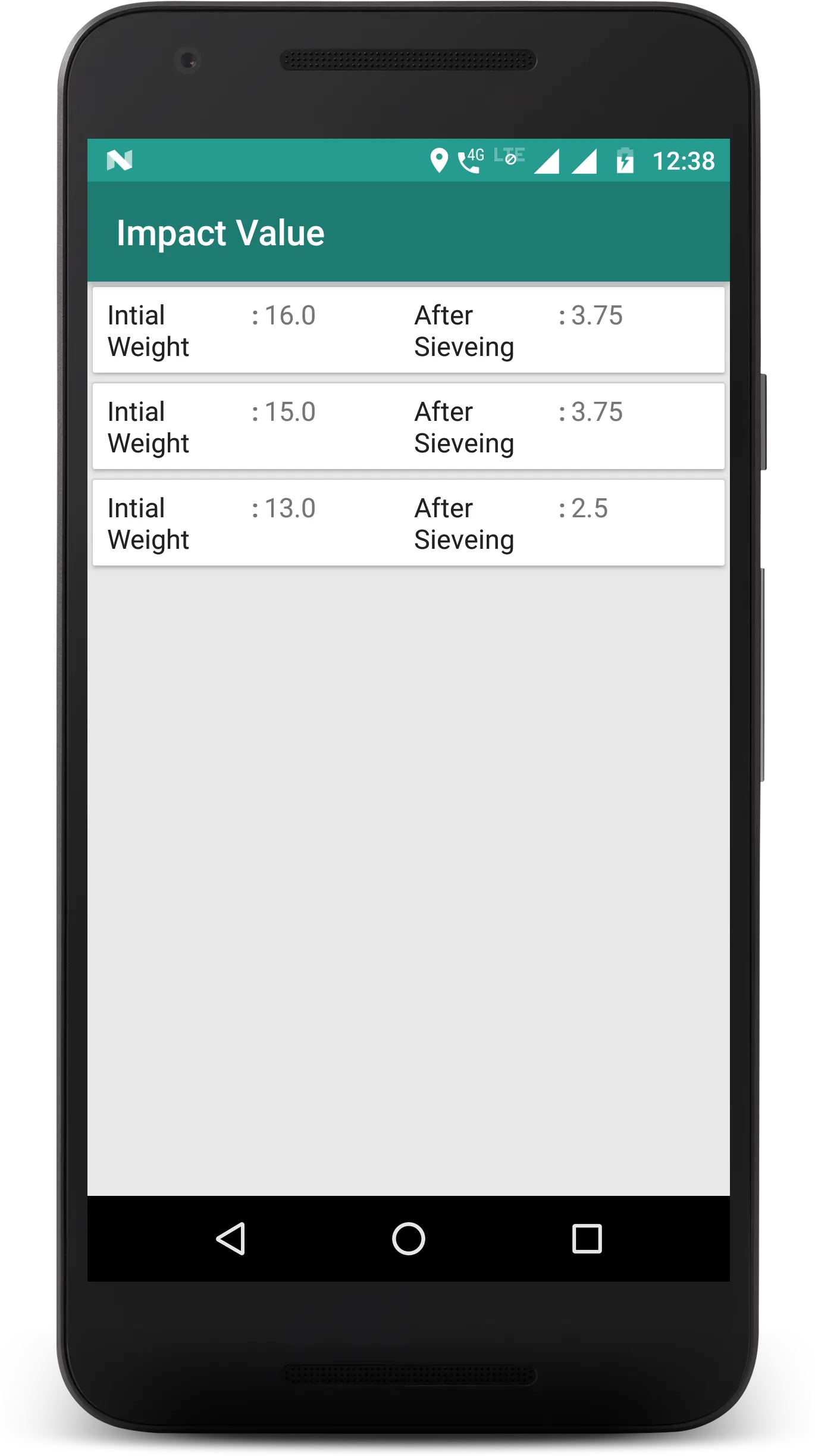 Civil Material Tester | Indus Appstore | Screenshot