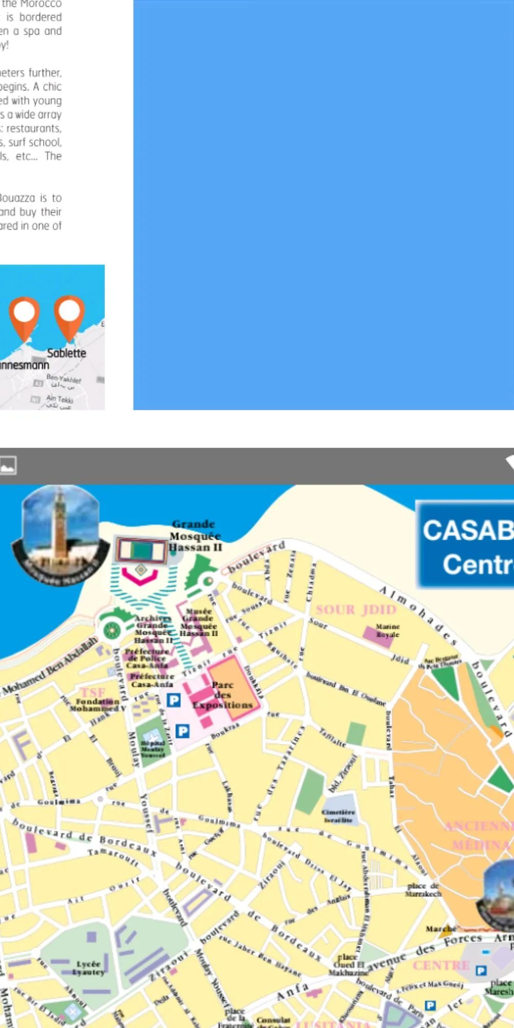 CASABLANCA TRAM MAP OFFLINE MO | Indus Appstore | Screenshot