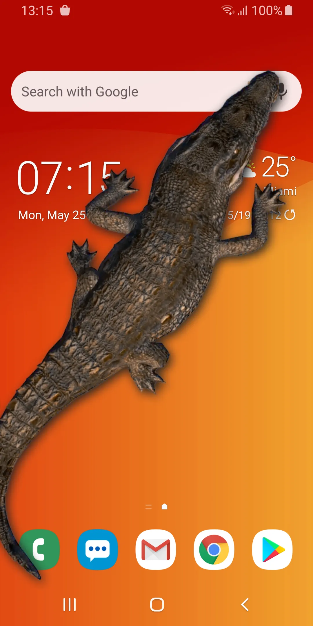 Crocodile in Phone Big Joke | Indus Appstore | Screenshot