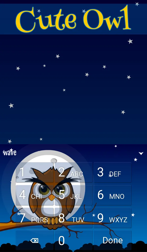 Cute Owl Live Wallpaper Theme | Indus Appstore | Screenshot