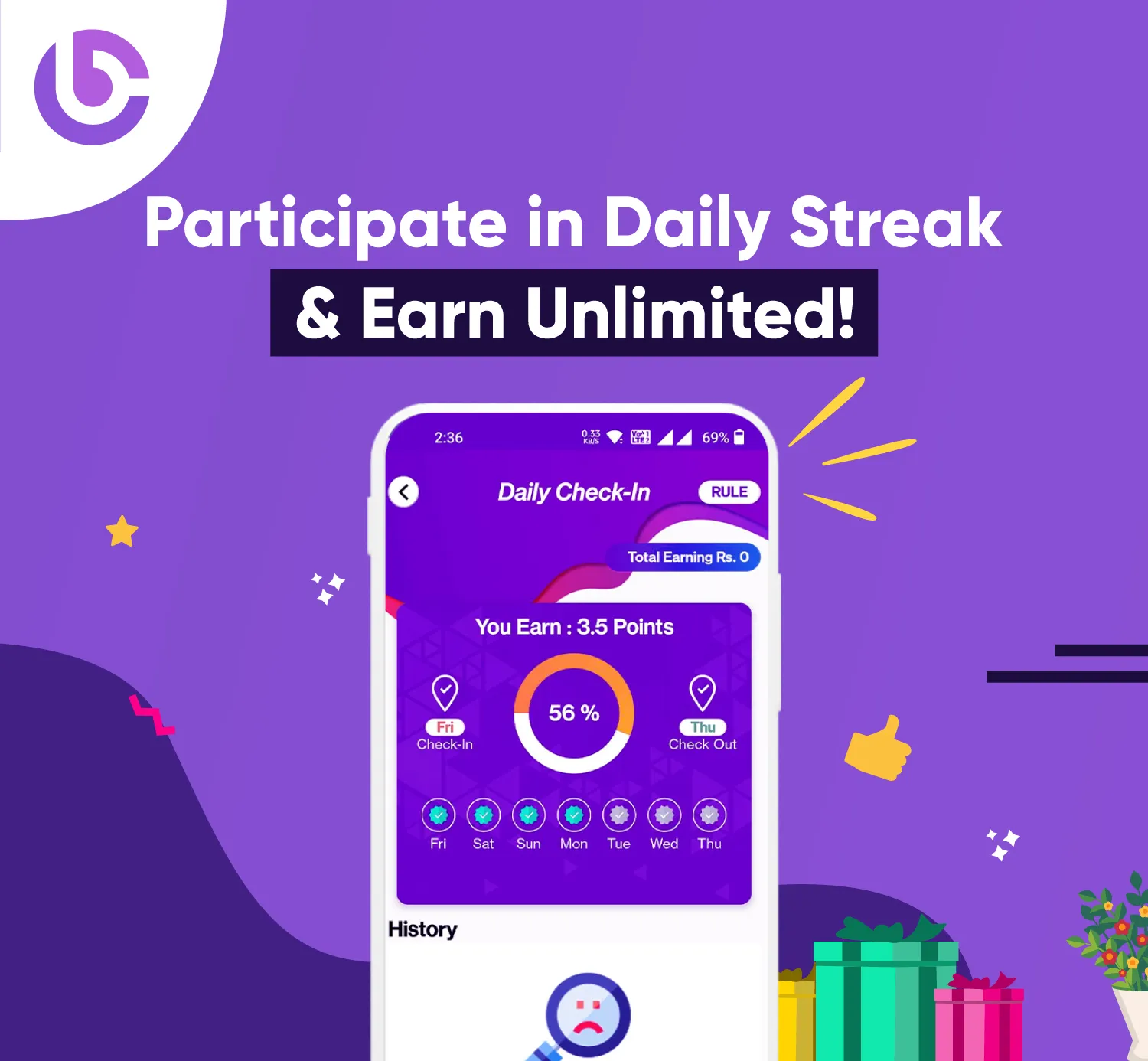 Earn Wallet Cash Daily | Indus Appstore | Screenshot