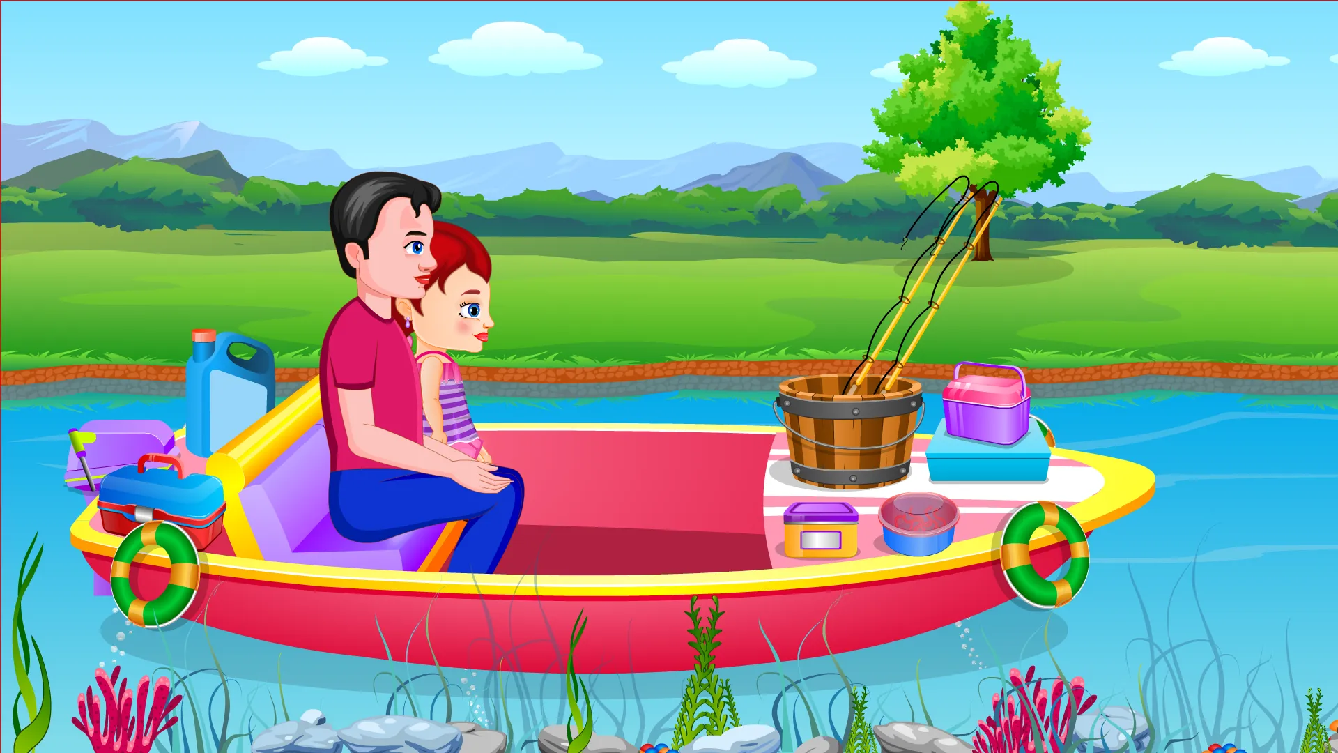 Holiday Fishing Game For Girls | Indus Appstore | Screenshot