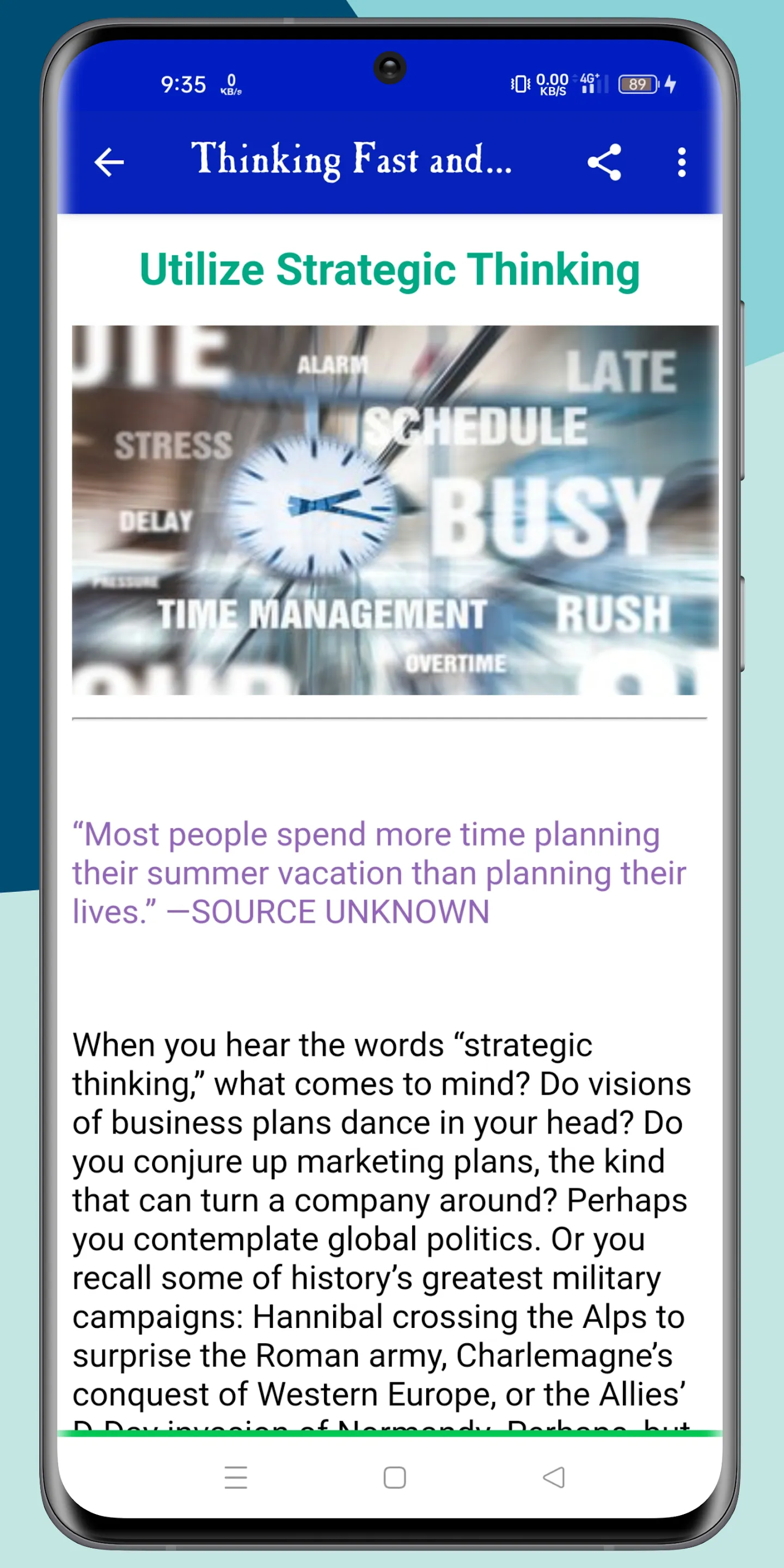 Thinking fast and slow | Indus Appstore | Screenshot