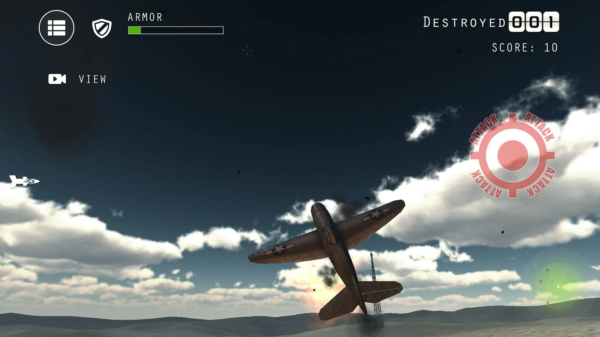 Airplane Fighters Combat | Indus Appstore | Screenshot