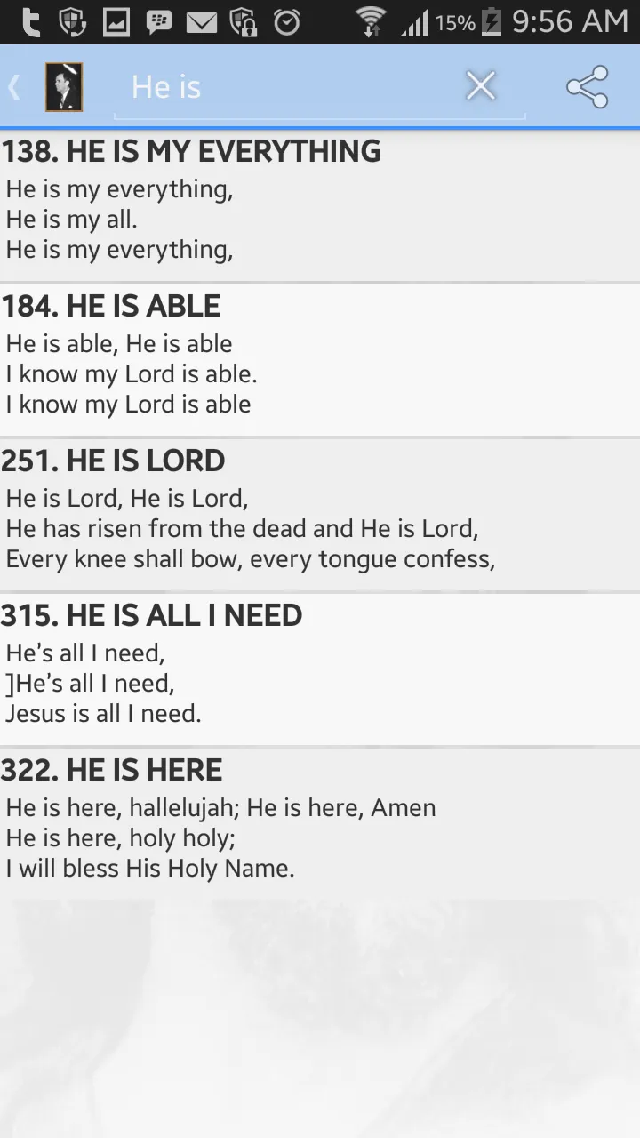 Believer's Songbook | Indus Appstore | Screenshot