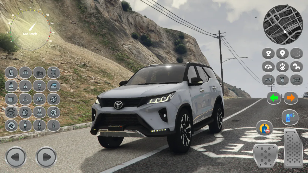 Toyota Fortuner SUV City Rides | Indus Appstore | Screenshot