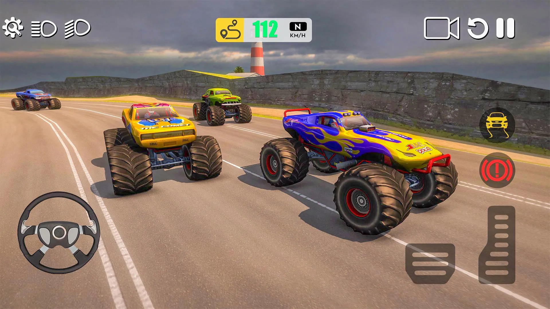 Monster Truck Game Simulator | Indus Appstore | Screenshot