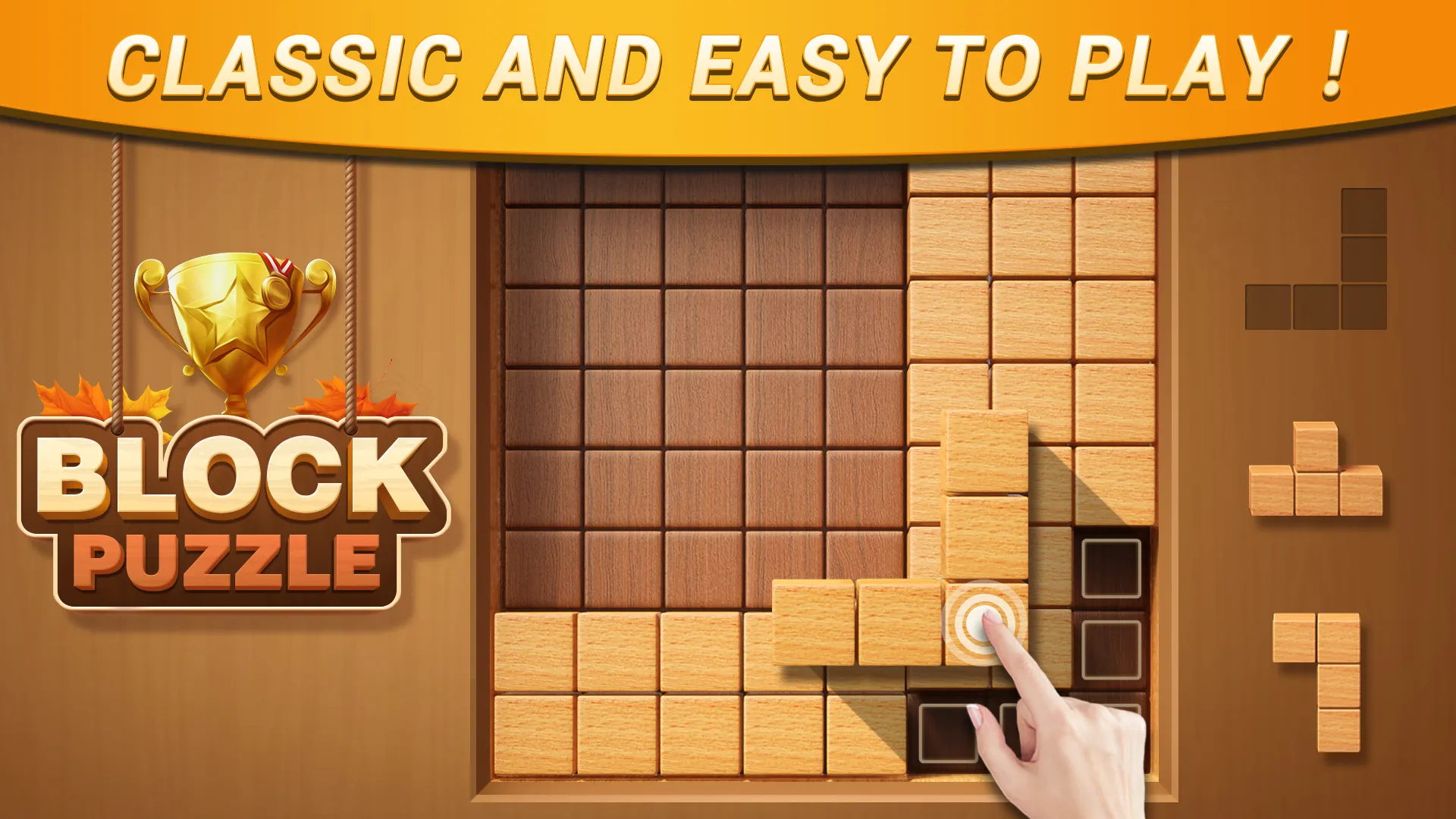 Wood Block Puzzle | Indus Appstore | Screenshot