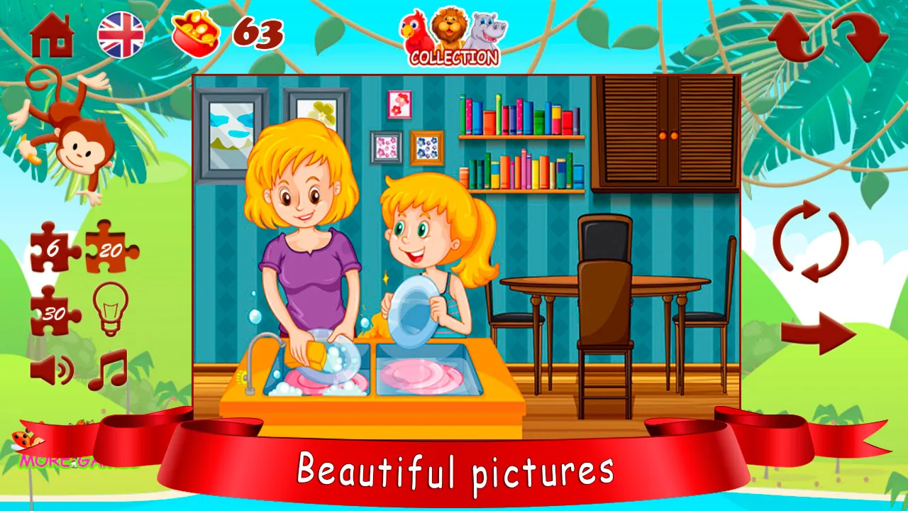 Children's puzzles 2 | Indus Appstore | Screenshot