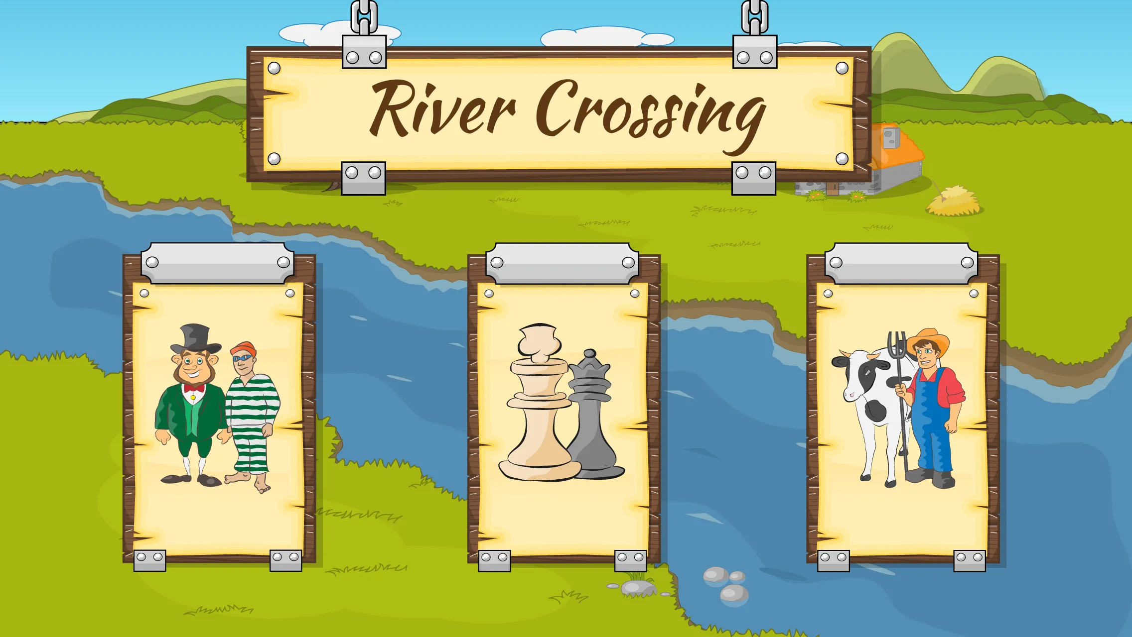 River Crossing - Logic Puzzles | Indus Appstore | Screenshot