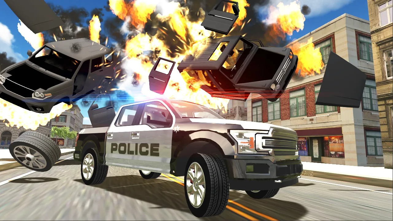 Police vs Gangsters 4x4 Offroa | Indus Appstore | Screenshot