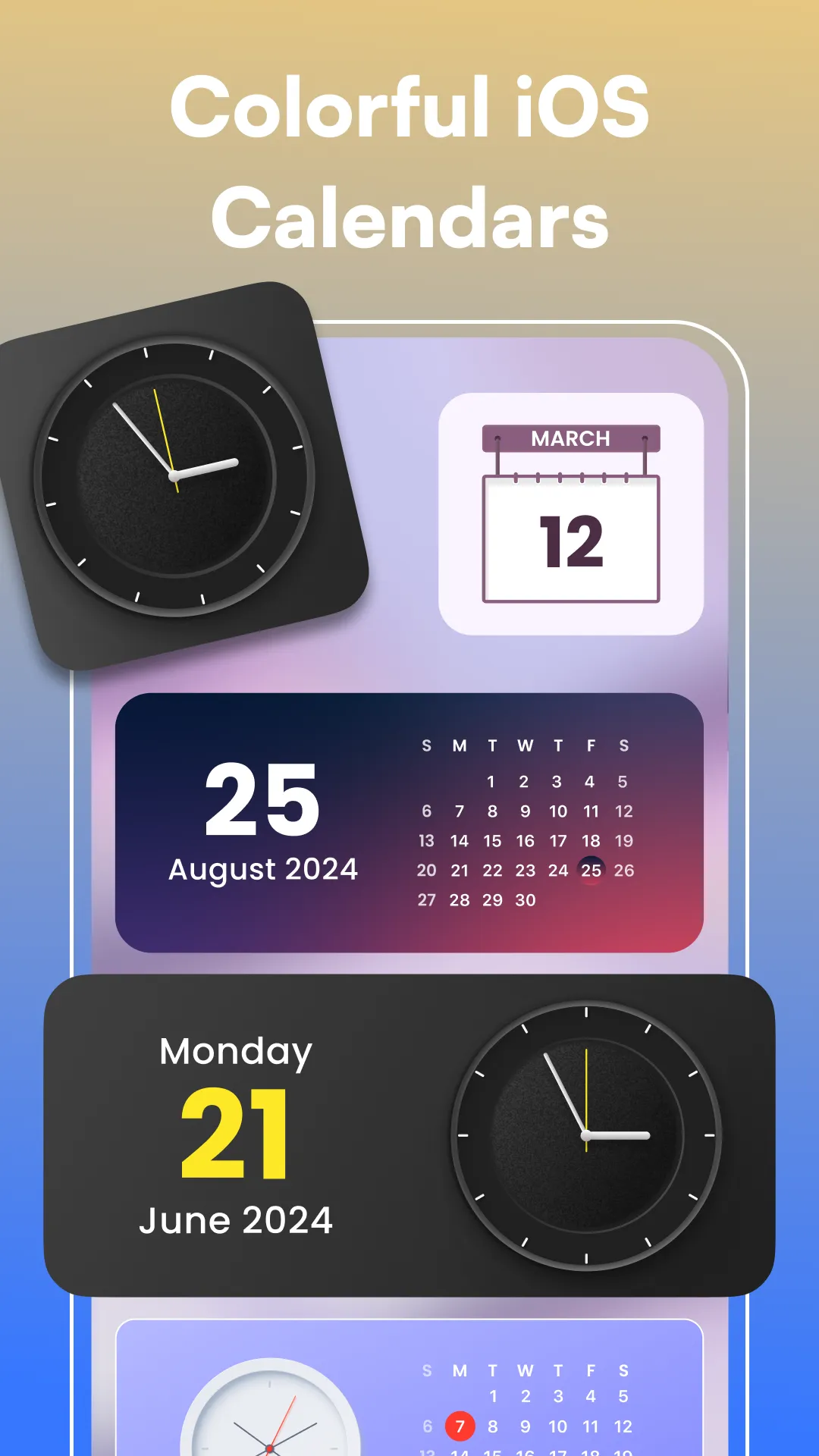 Colorful OS Widgets - iMaker | Indus Appstore | Screenshot