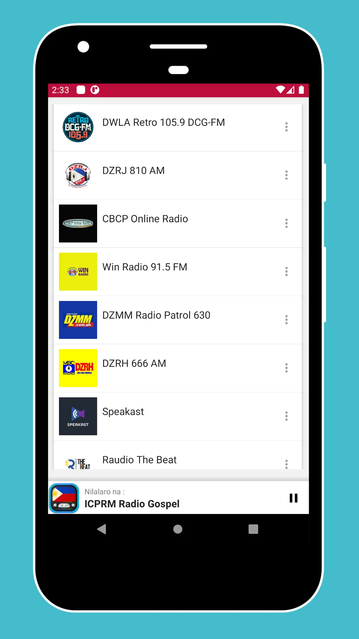 Radio Philippines + Radio Onli | Indus Appstore | Screenshot