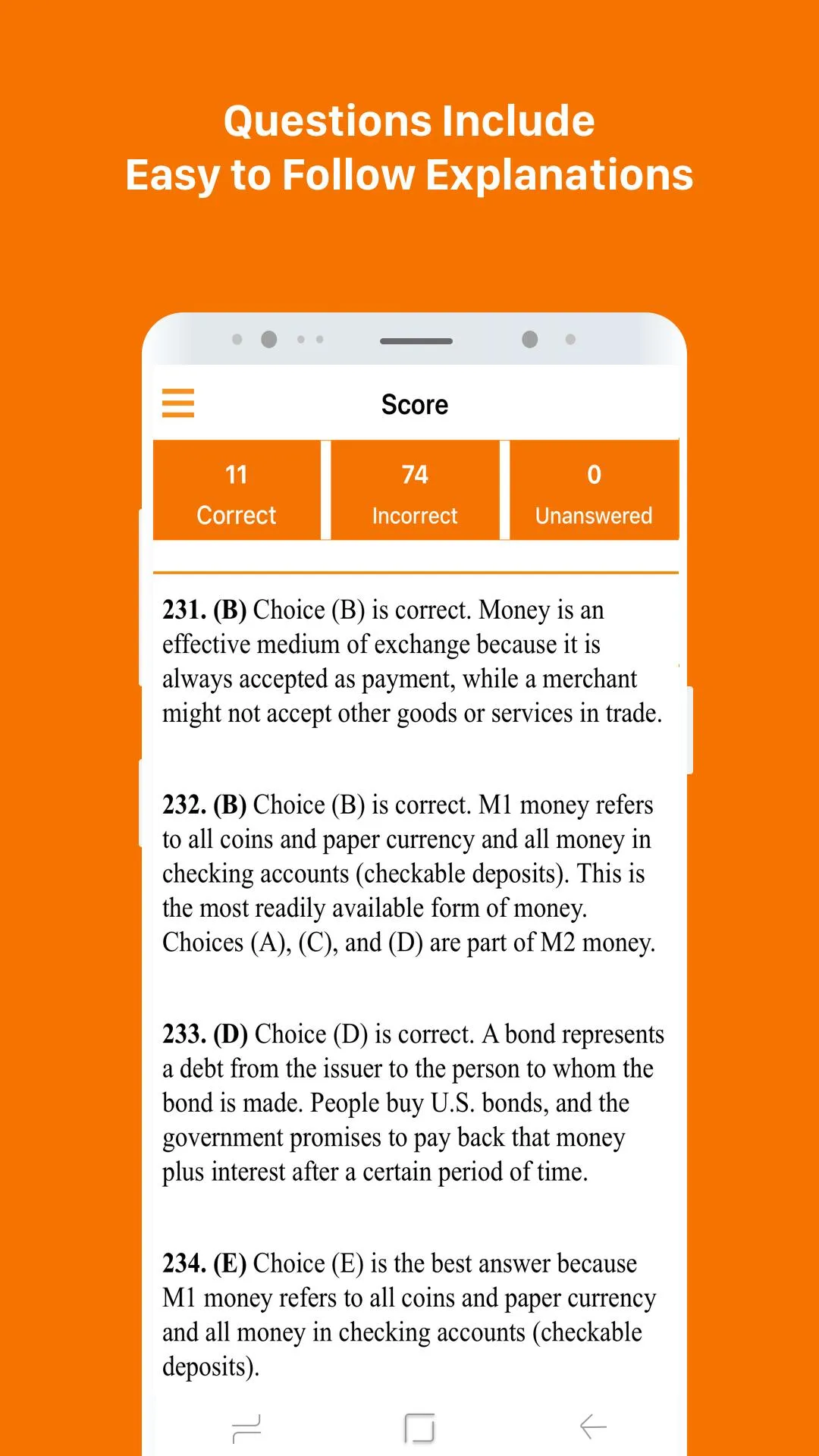 500 AP Macroeconomics Question | Indus Appstore | Screenshot