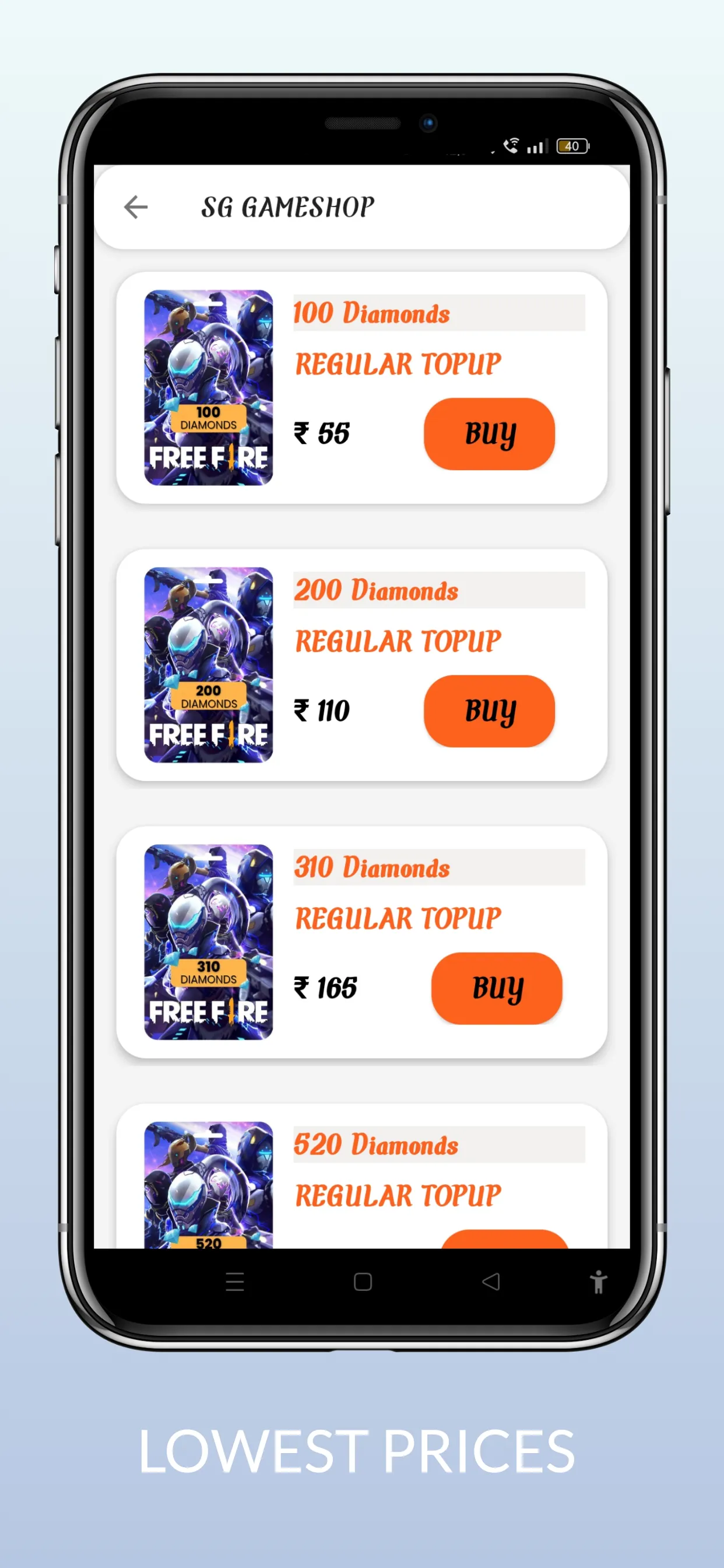 SG GAMESHOP | Indus Appstore | Screenshot