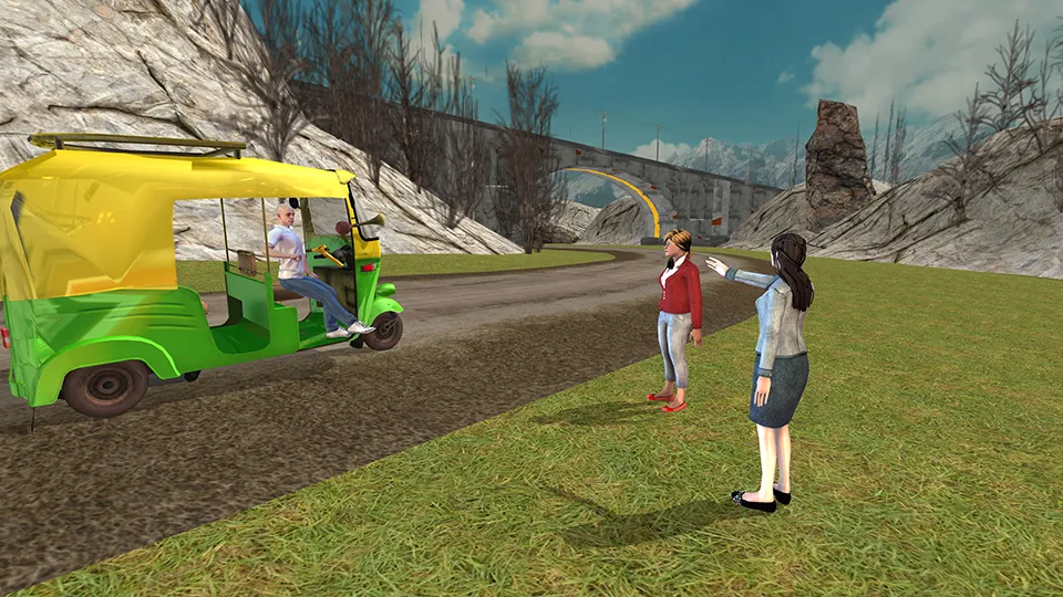 Tuk Tuk Auto Rickshaw Games 3D | Indus Appstore | Screenshot