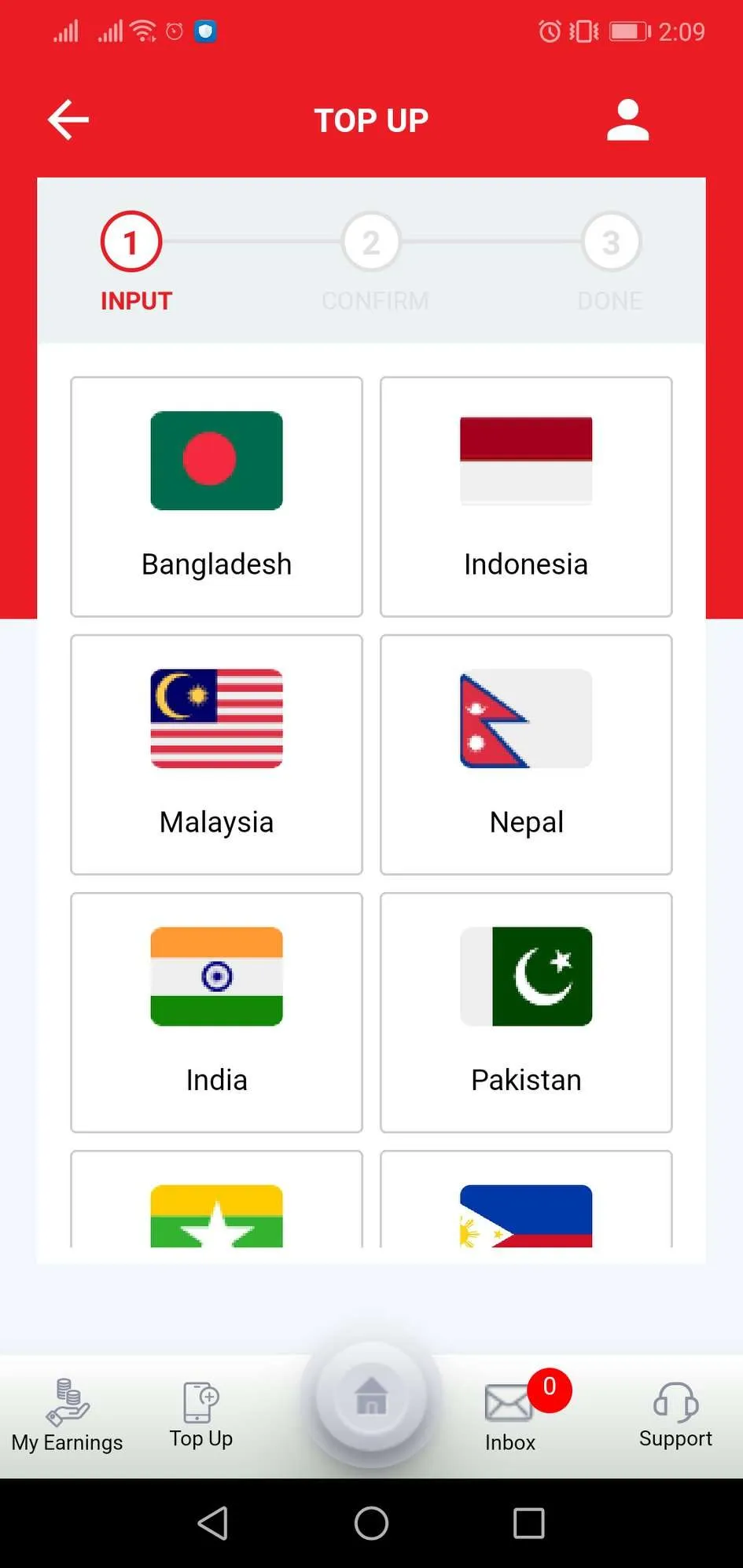 Sohoj: Intl. TopUp & Data Pack | Indus Appstore | Screenshot