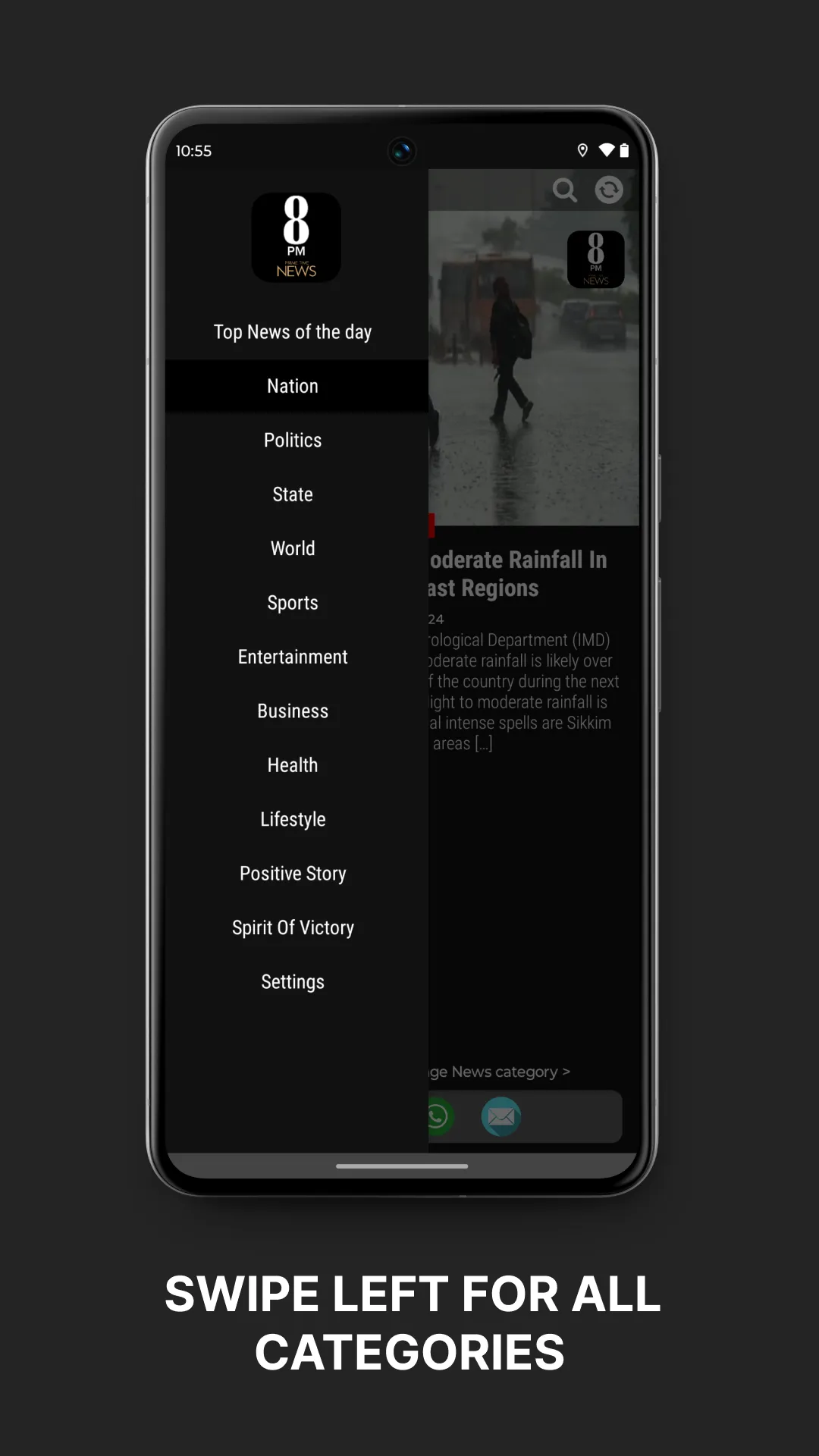 8PM News | Indus Appstore | Screenshot