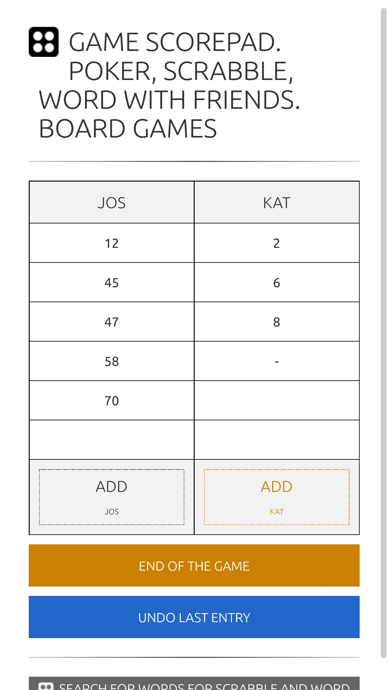 Scrabble, Word with Friends di | Indus Appstore | Screenshot