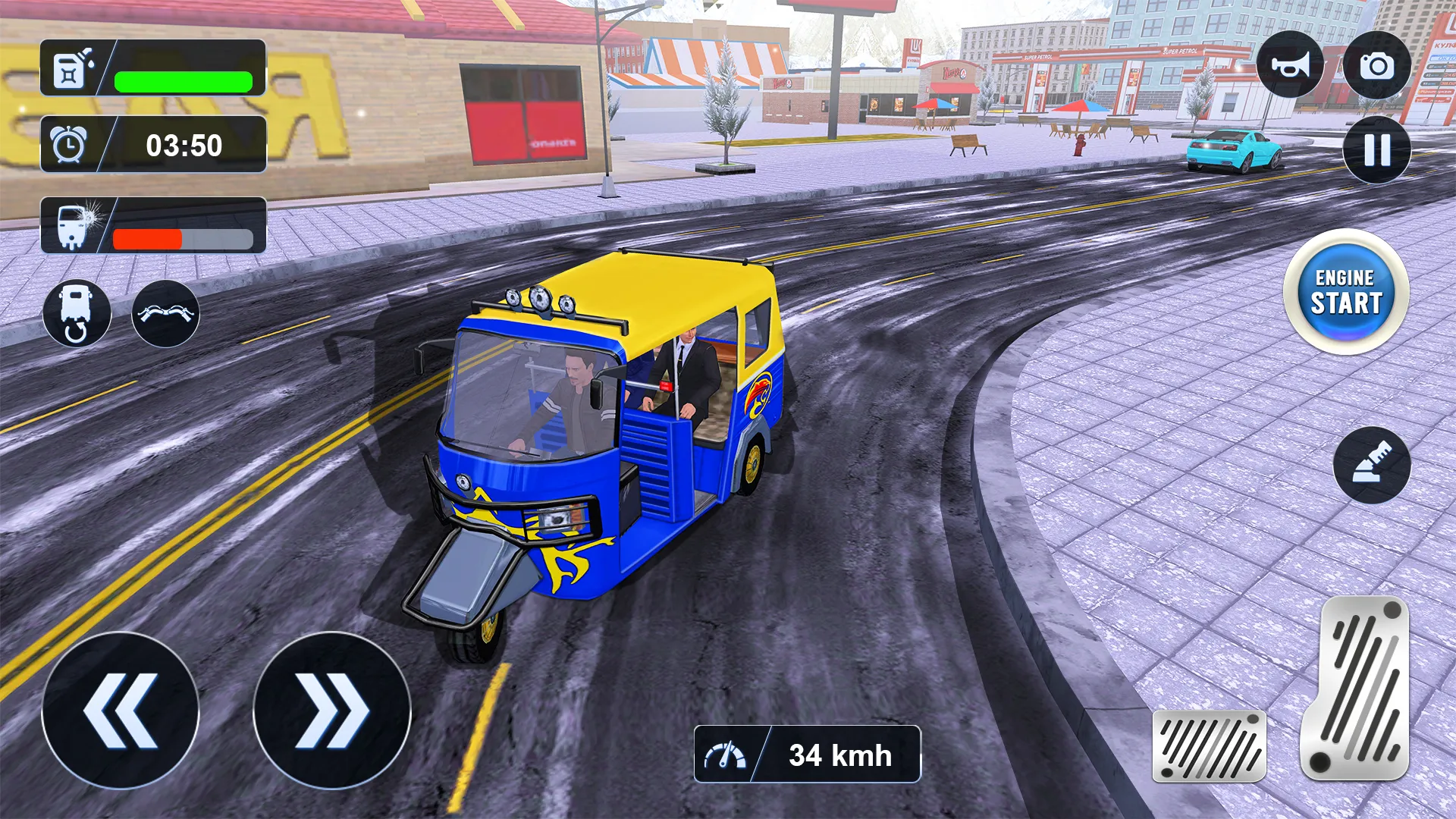 Tuk Tuk Auto Driving Games 3D | Indus Appstore | Screenshot