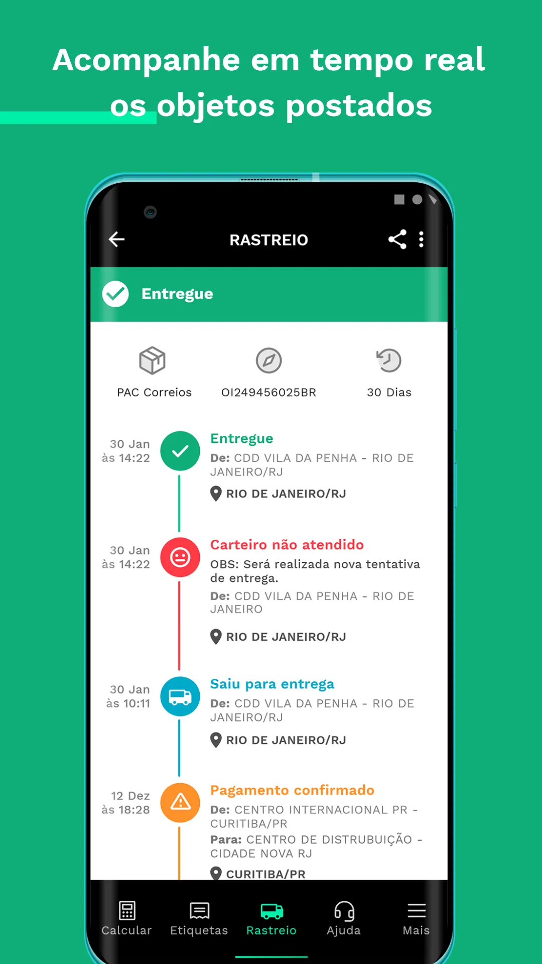 SuperFrete: Calcular Correios | Indus Appstore | Screenshot