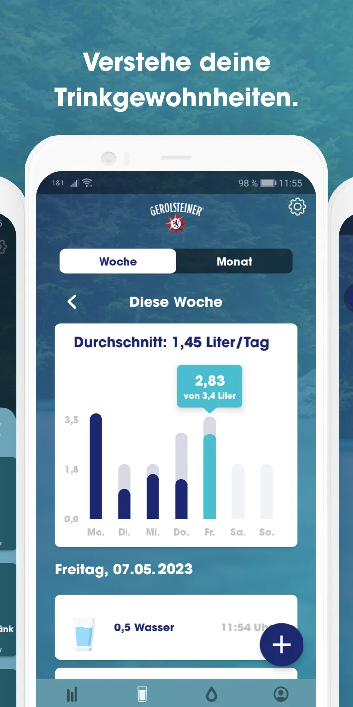 Gerolsteiner - Wasser trinken | Indus Appstore | Screenshot