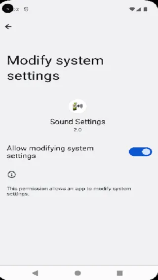 Sound Settings | Indus Appstore | Screenshot