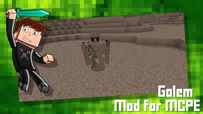 Golem Mod for MCPE | Indus Appstore | Screenshot