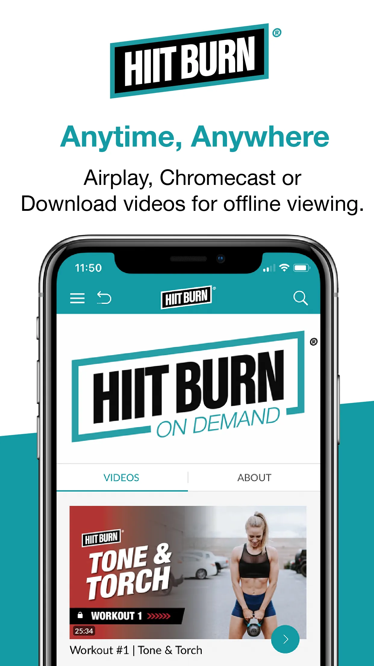 HIITBURN: Workouts From Home | Indus Appstore | Screenshot