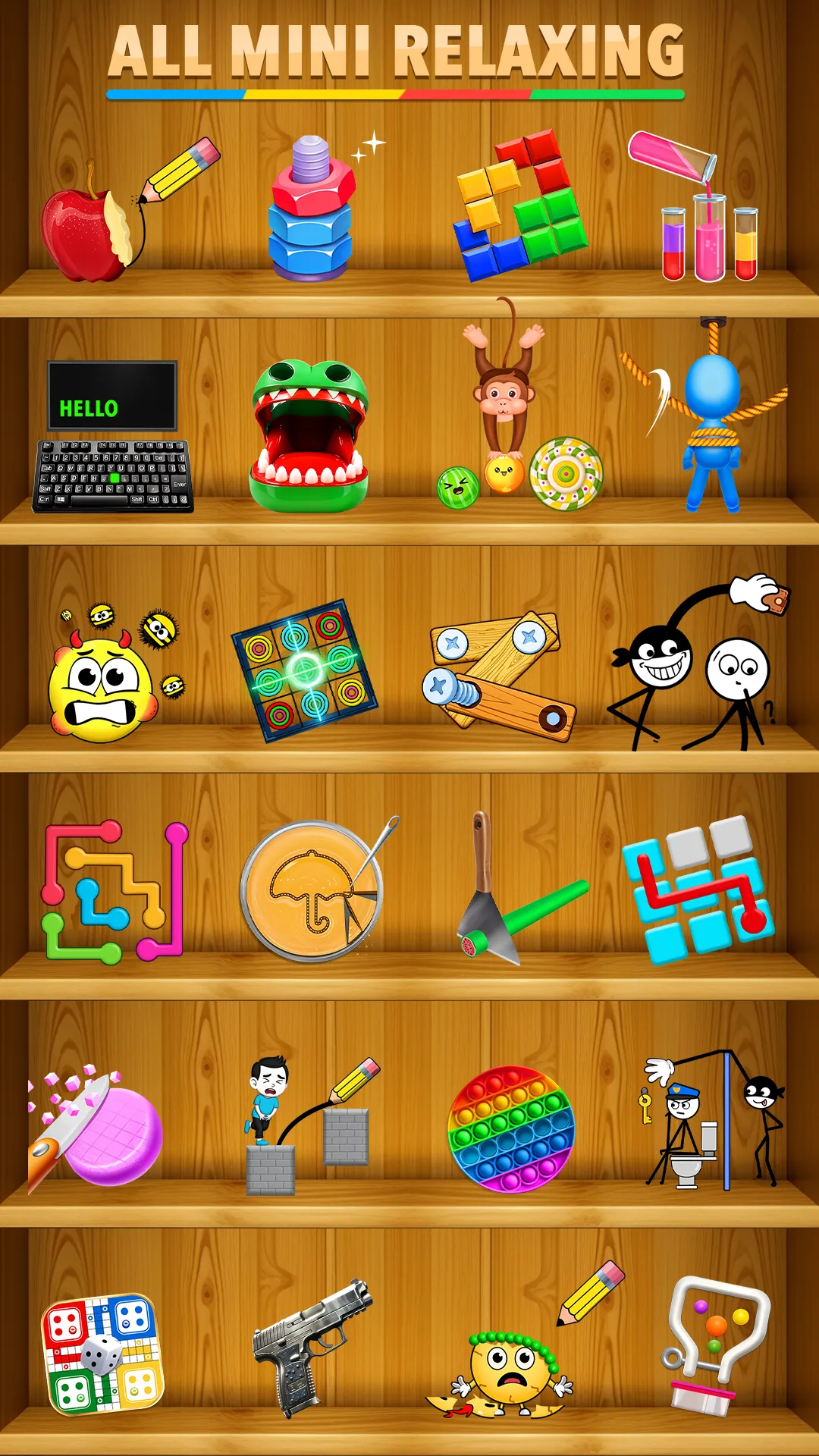 Mini Antistress Relaxing Games | Indus Appstore | Screenshot