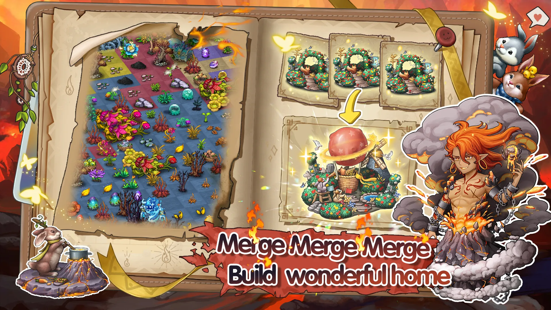 Dragon&Elfs - Five Merge World | Indus Appstore | Screenshot