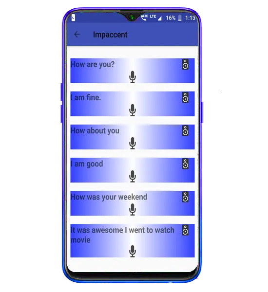 impaccent-Improve your accent | Indus Appstore | Screenshot