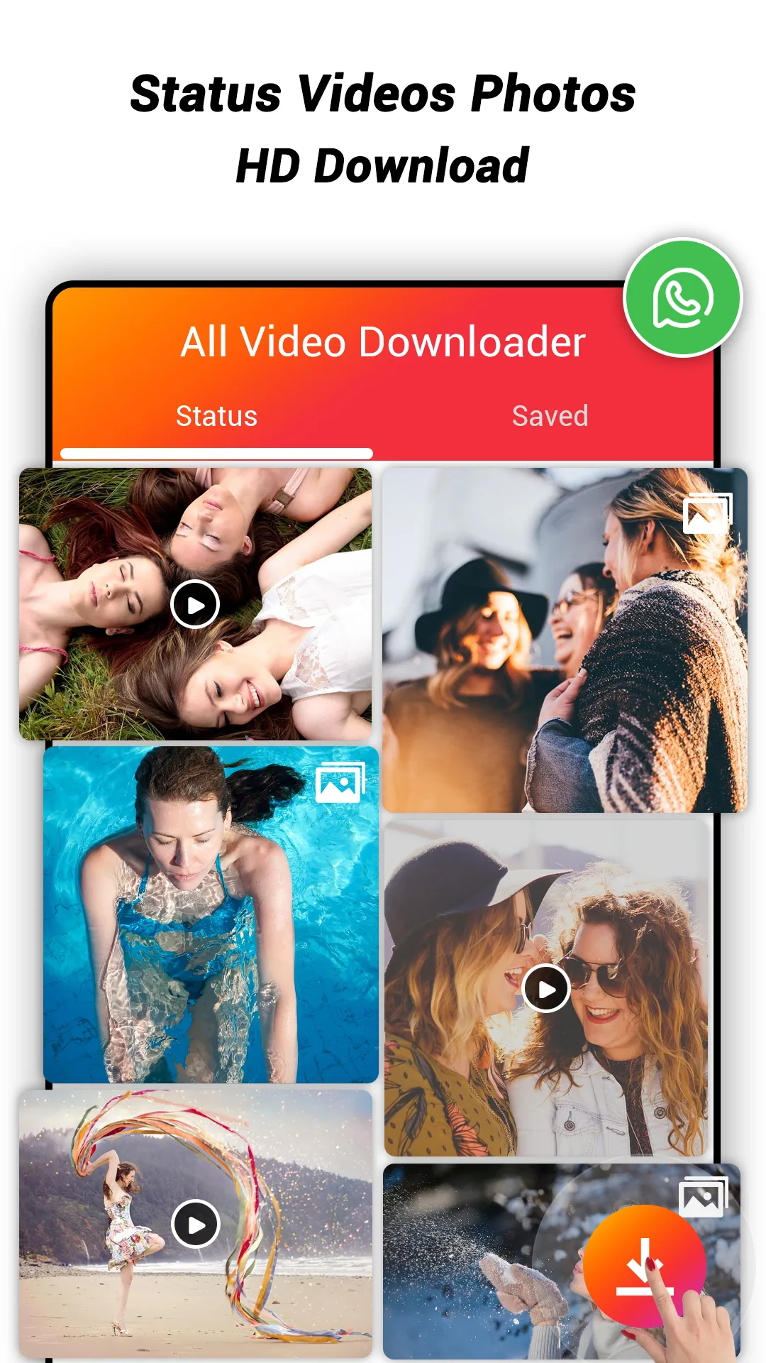 HD Video Downloader & Player | Indus Appstore | Screenshot