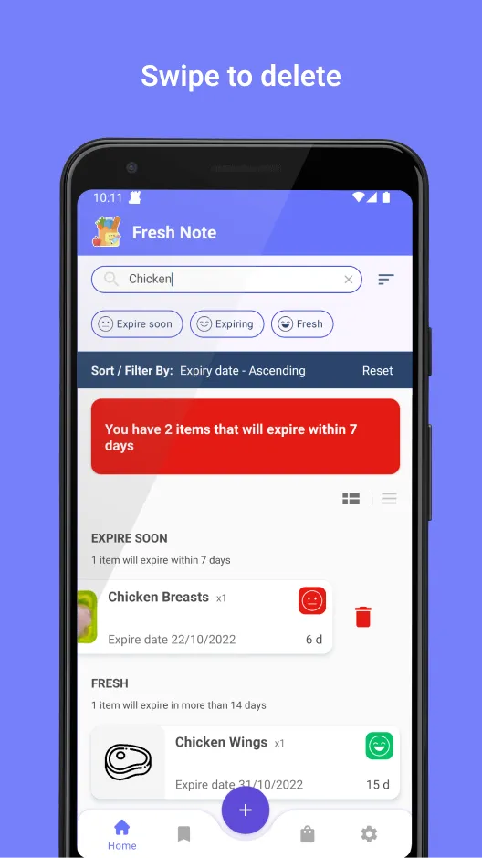 Fresh Note - Expiry Tracker | Indus Appstore | Screenshot