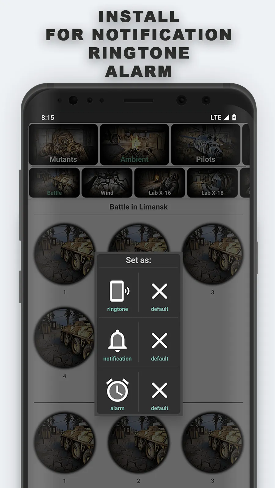 Stalker Soundboard | Indus Appstore | Screenshot