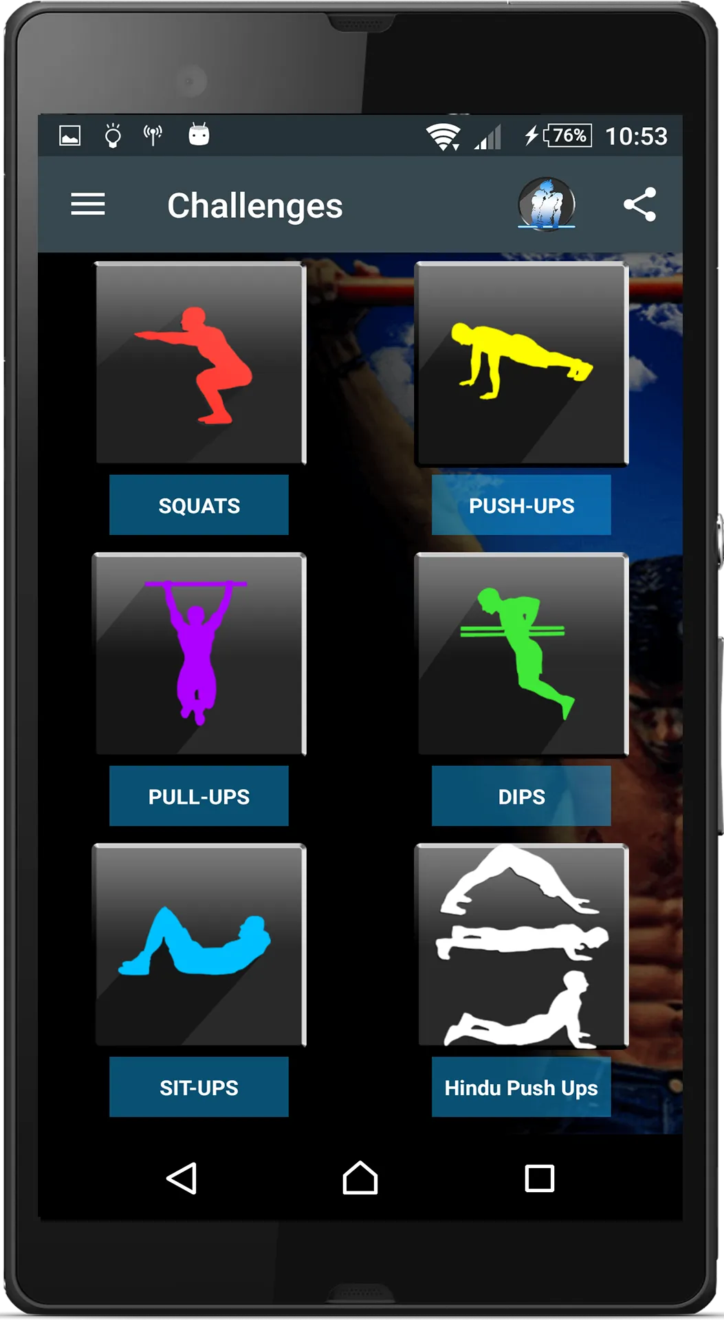 Street Workouts Calisthenics | Indus Appstore | Screenshot