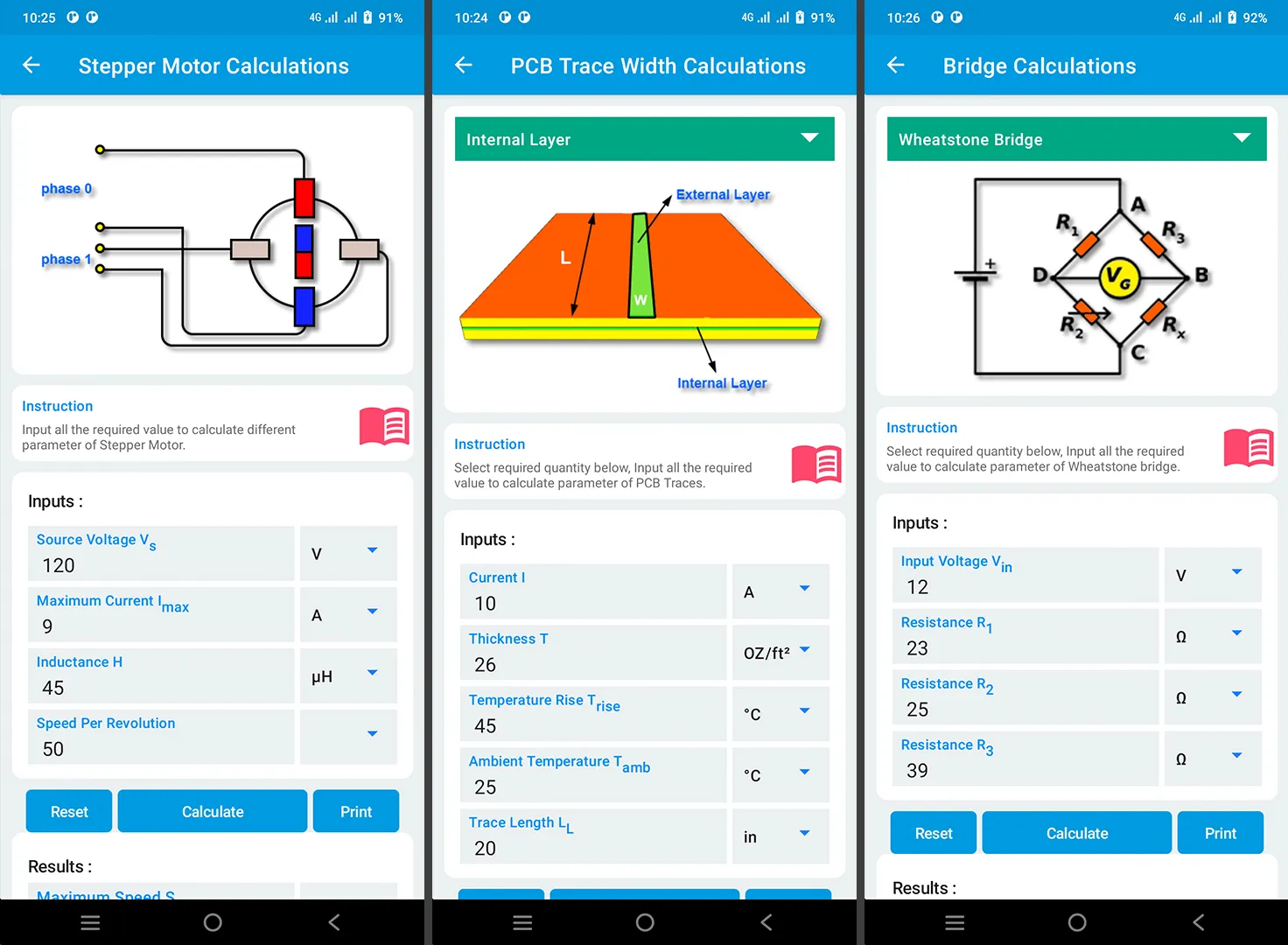 Electronics Tools: ElectroCalc | Indus Appstore | Screenshot