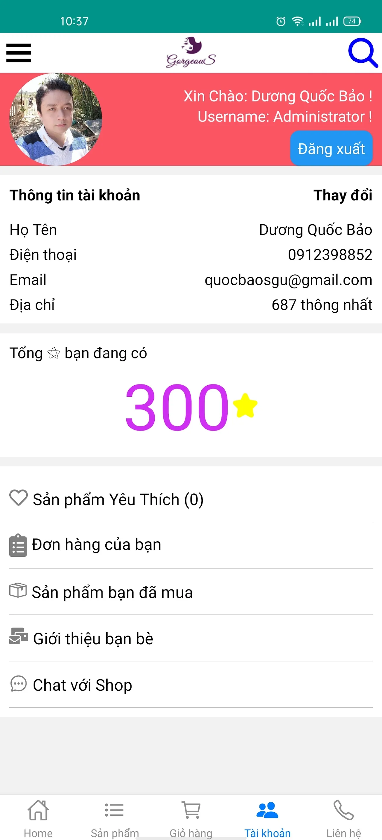 Store Mỹ Phẩm | Indus Appstore | Screenshot