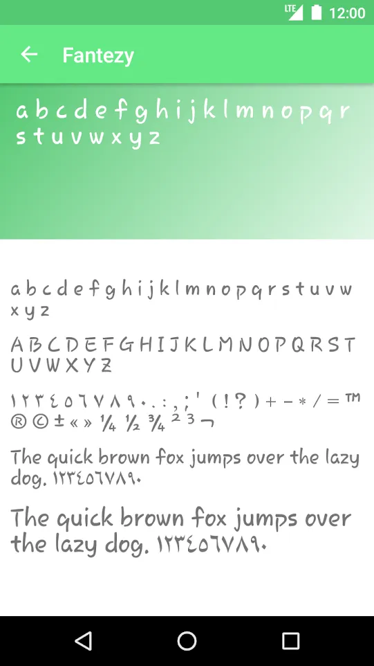 Arabic Fonts for FlipFont | Indus Appstore | Screenshot