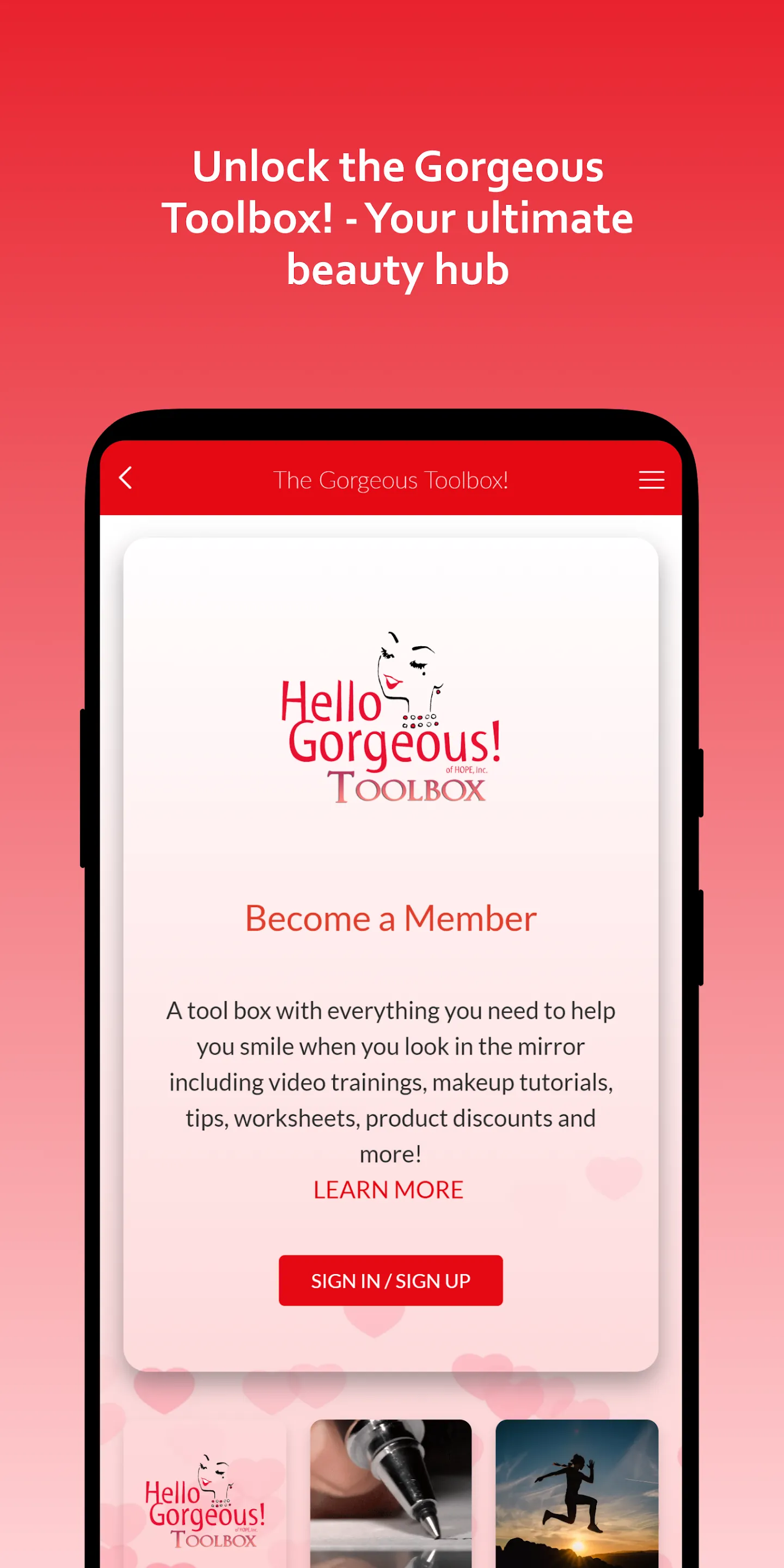 Hello Gorgeous! | Indus Appstore | Screenshot