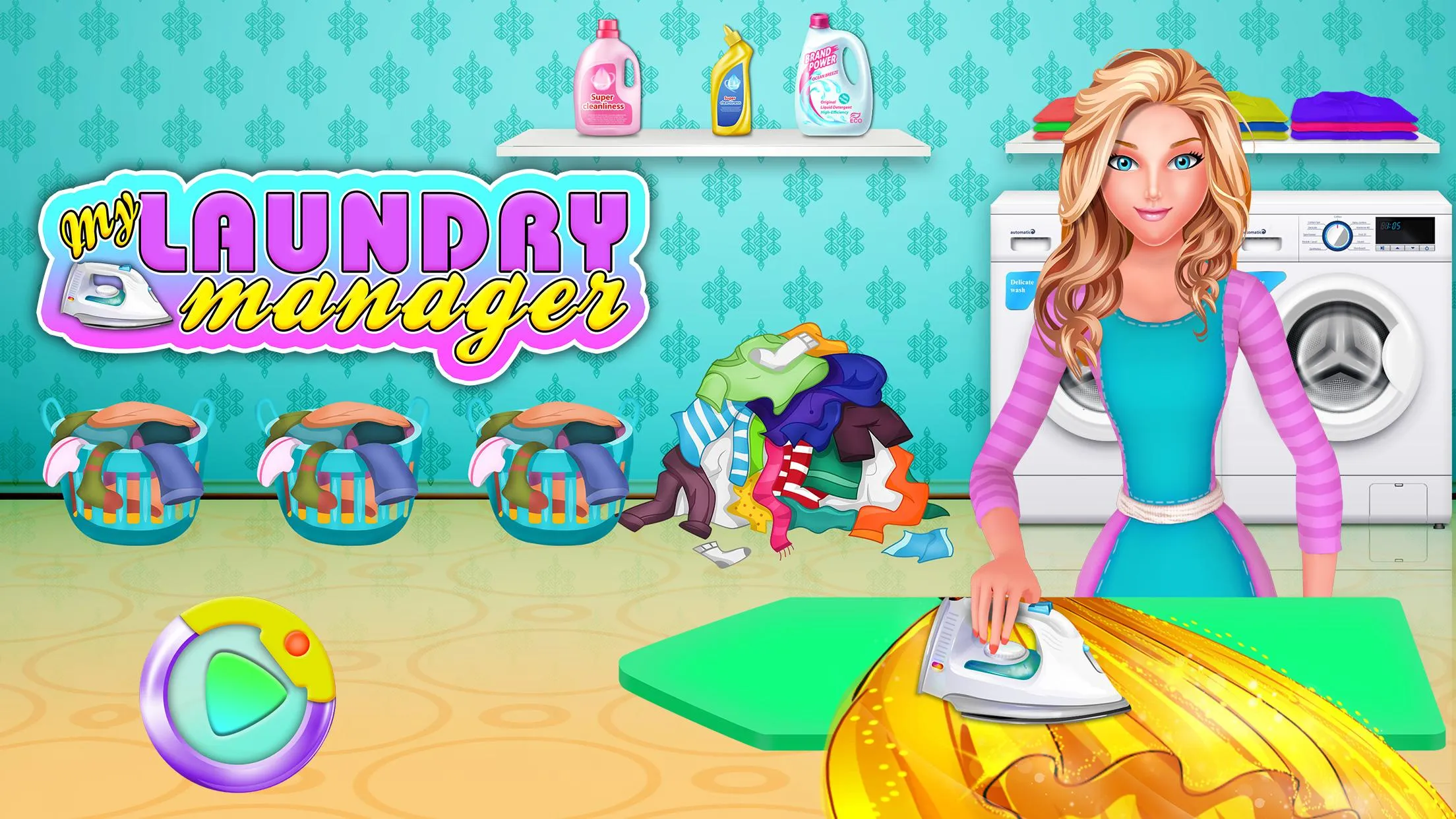 My Laundry Shop Manager Dirty | Indus Appstore | Screenshot