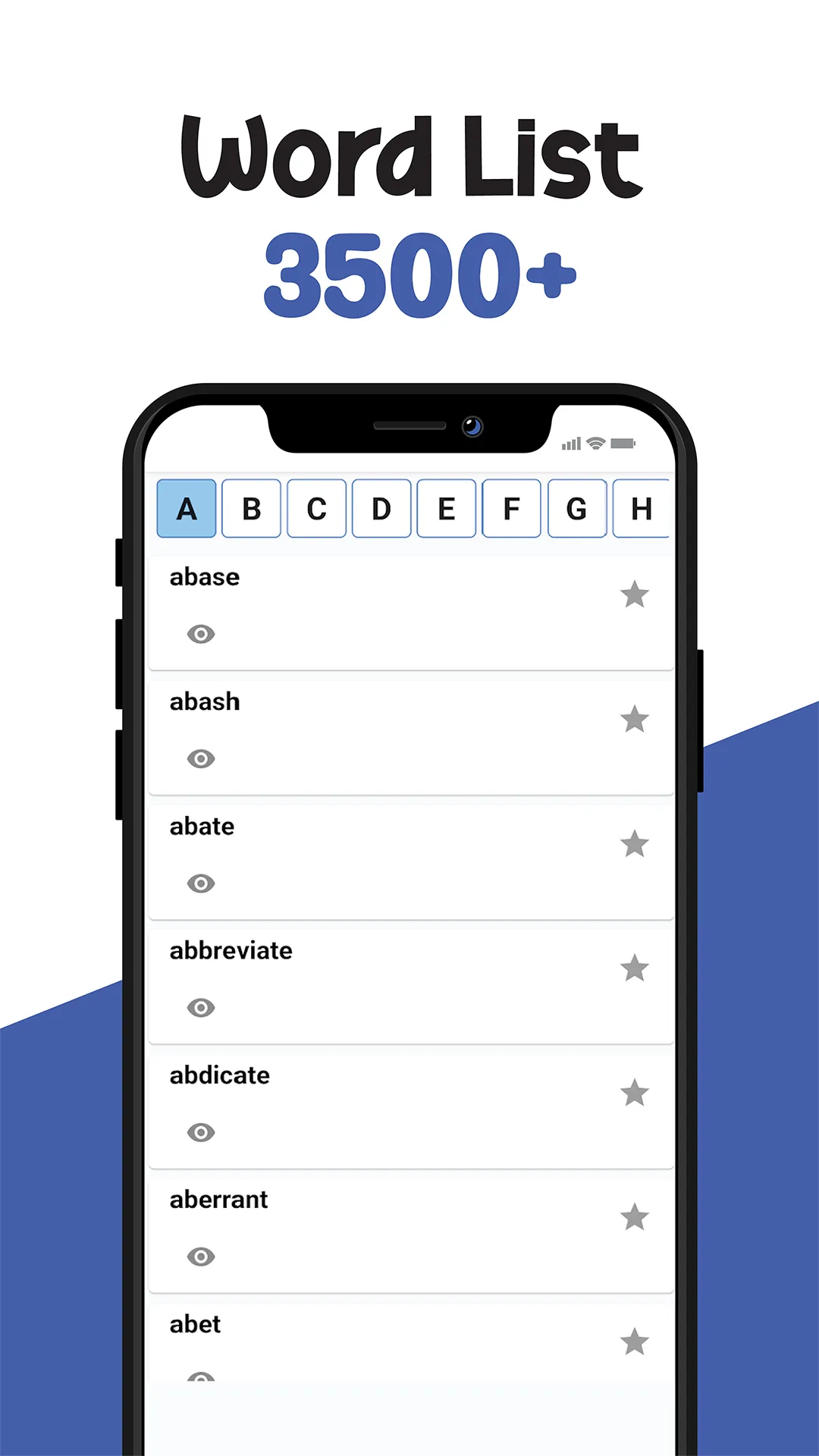 Gre Word List 3500 Vocabulary | Indus Appstore | Screenshot