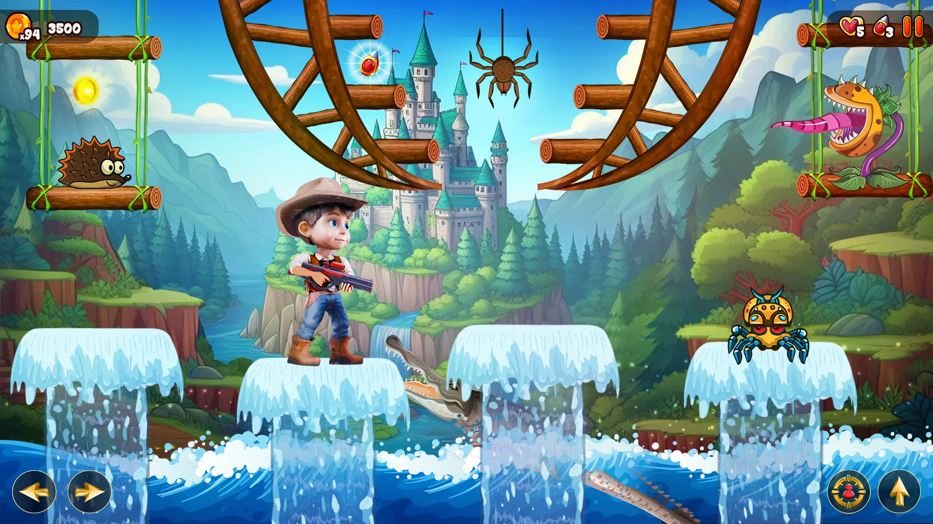 Alex In Danger:Jump & Shoot | Indus Appstore | Screenshot