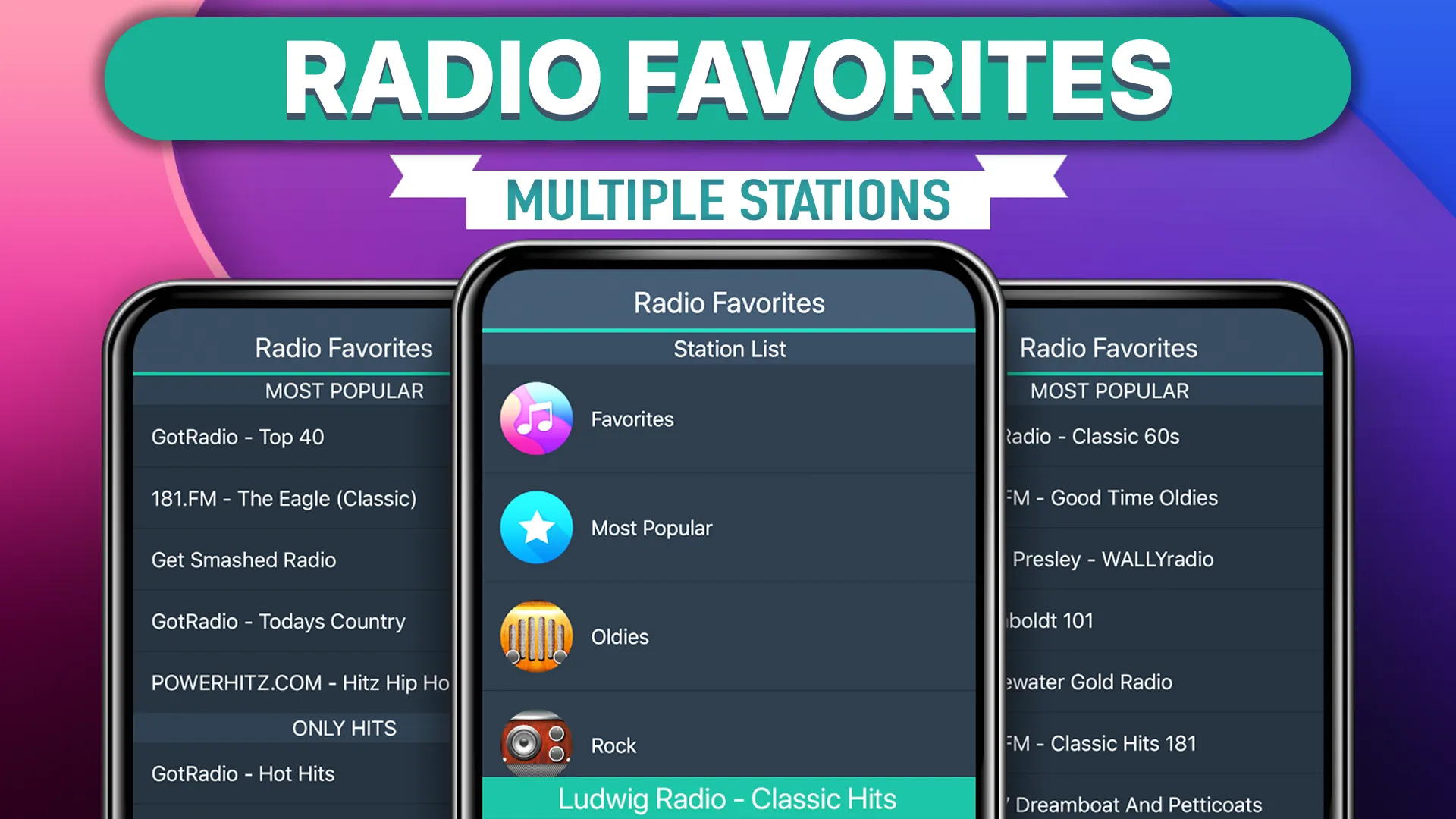 Radio Favorites | Indus Appstore | Screenshot