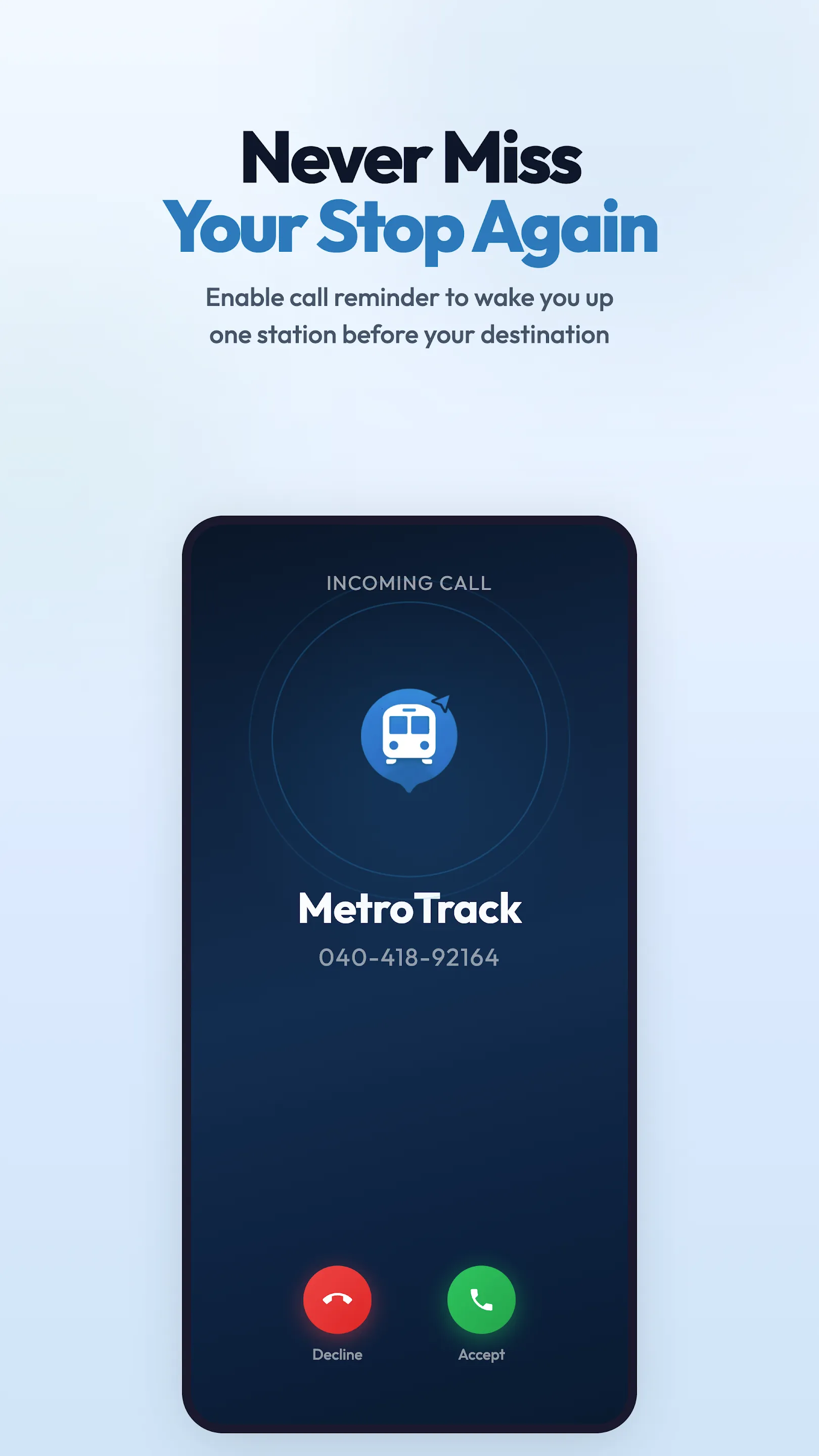 MetroTrack – Hyderabad Metro | Indus Appstore | Screenshot