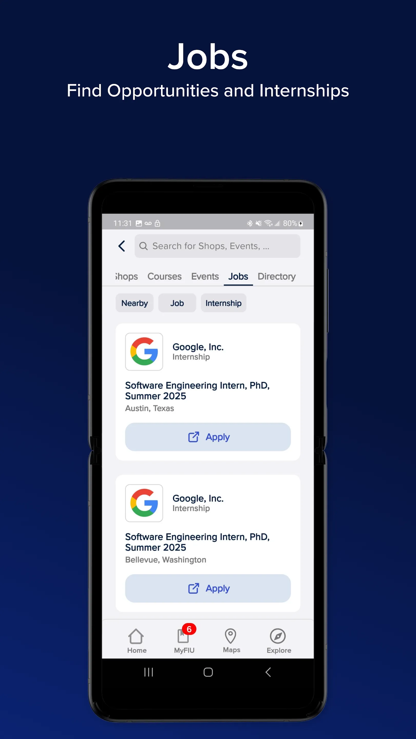 FIU Mobile | Indus Appstore | Screenshot
