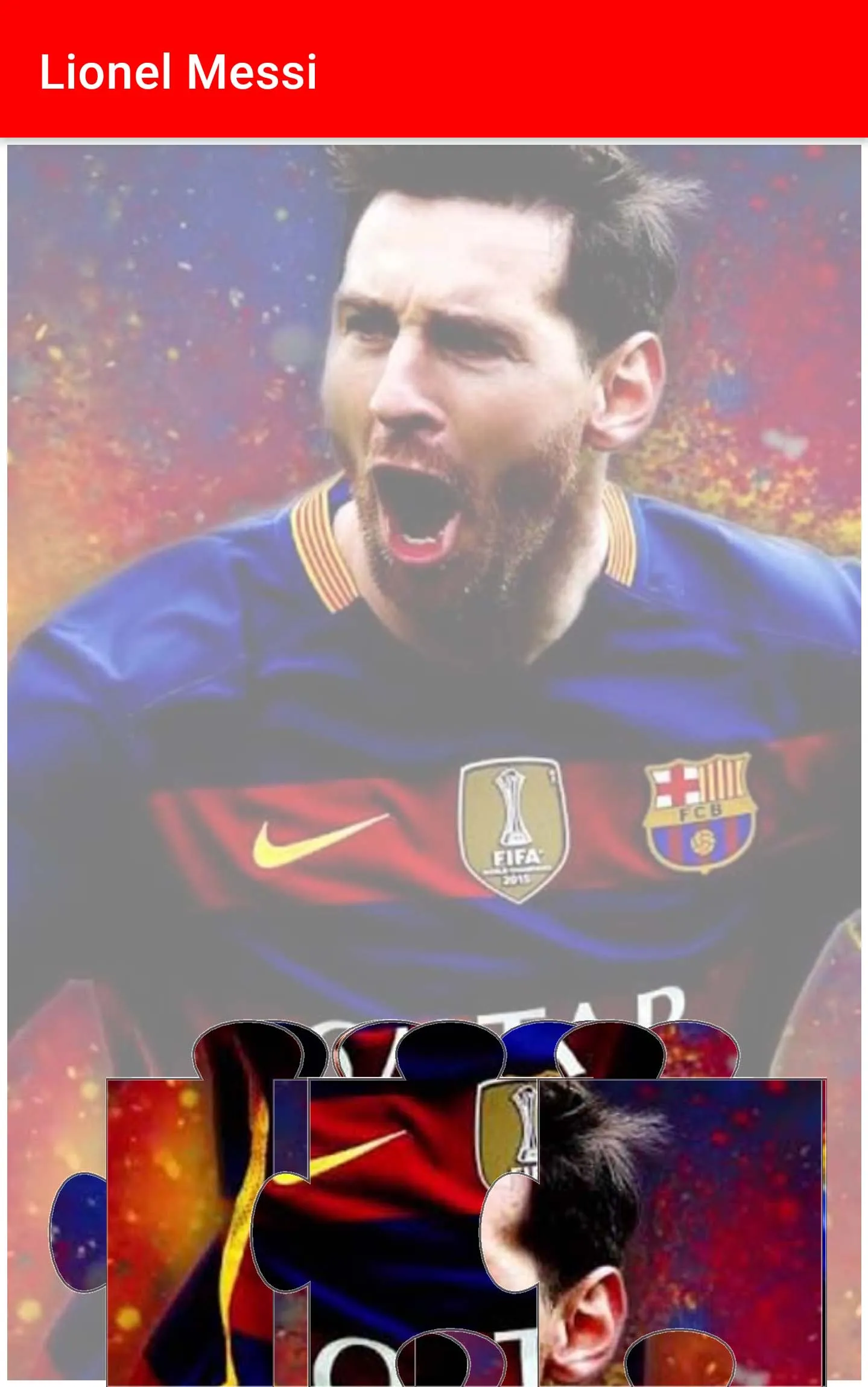 Lionel Messi Puzzle,Wallpapers | Indus Appstore | Screenshot