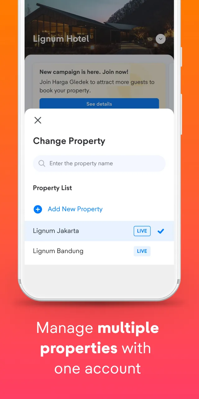 Lignum by tiket.com (Extranet) | Indus Appstore | Screenshot