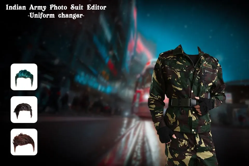Indian Army  Photo Suit Editor | Indus Appstore | Screenshot