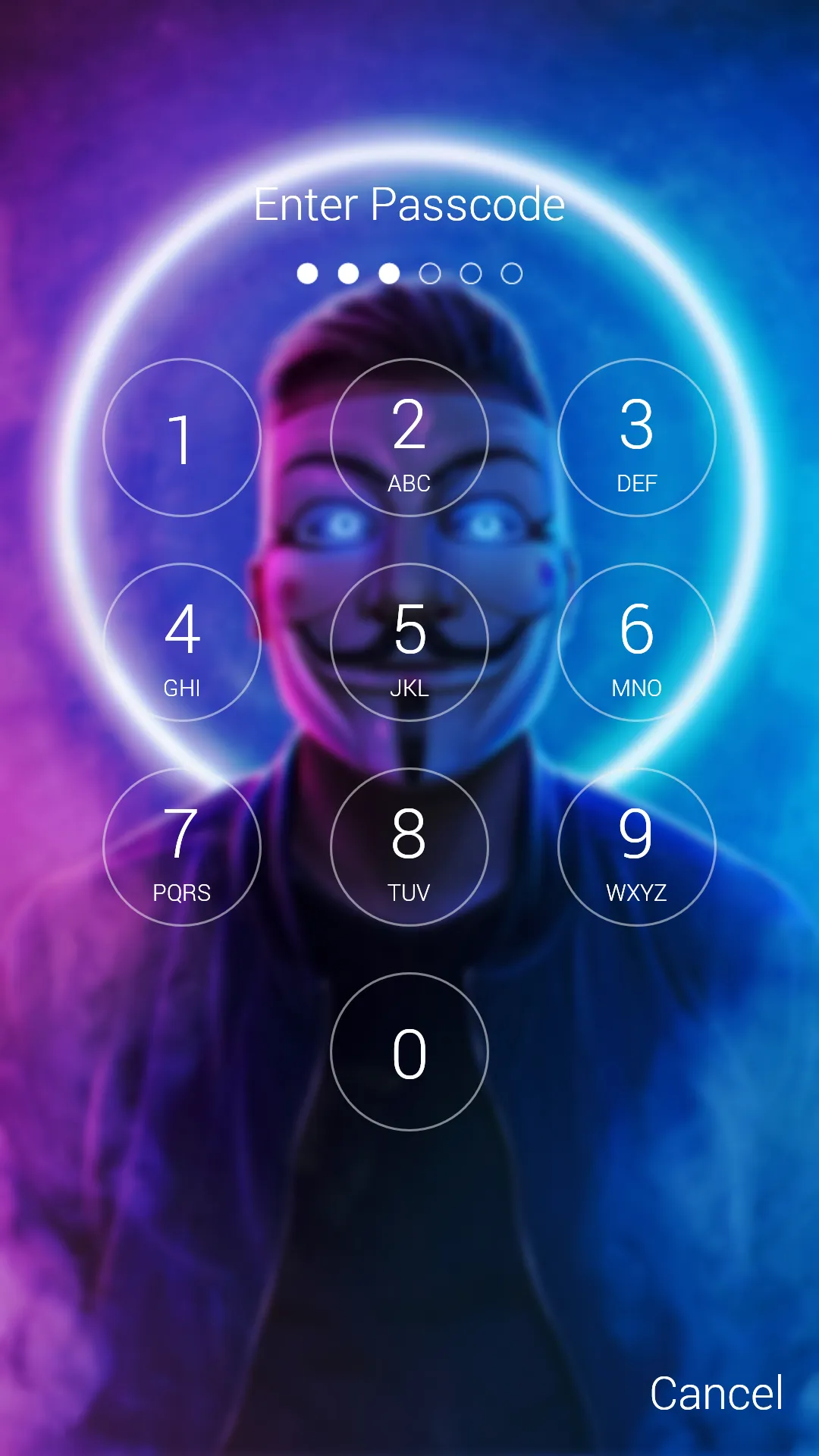 Respirator Mask Lock Screen | Indus Appstore | Screenshot